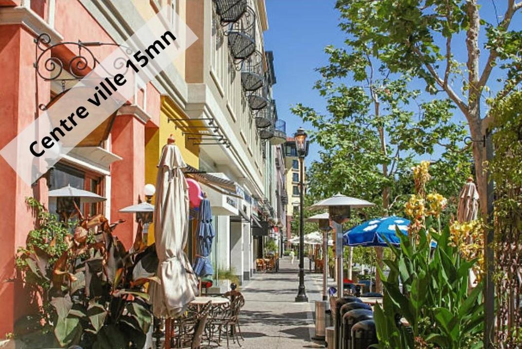 Studio Cosy Neuf - Fibre - Parking Gratuit - Proche Ecoles Et Entreprises Orsay Exterior foto